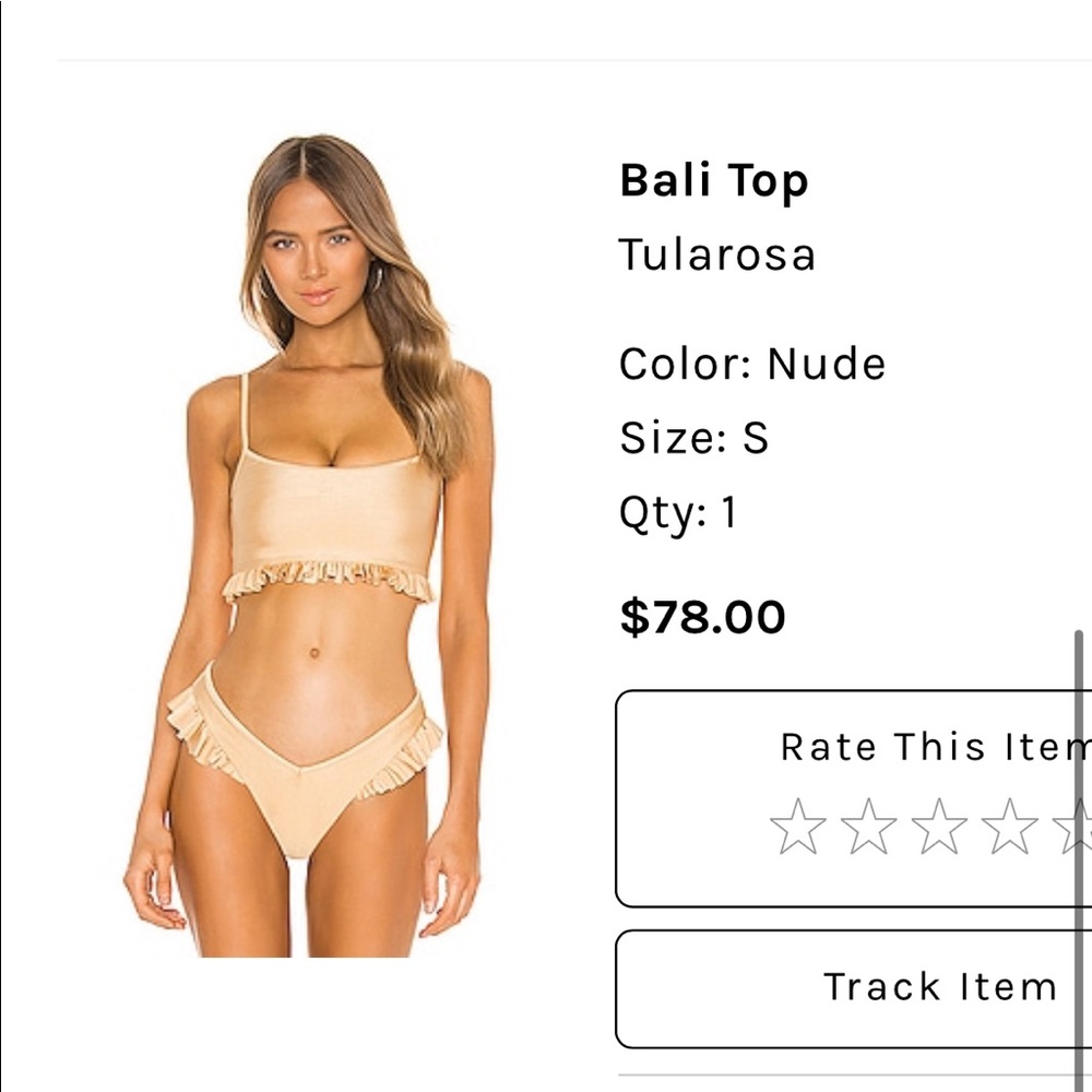 Revolve TulaRosa Bikini top